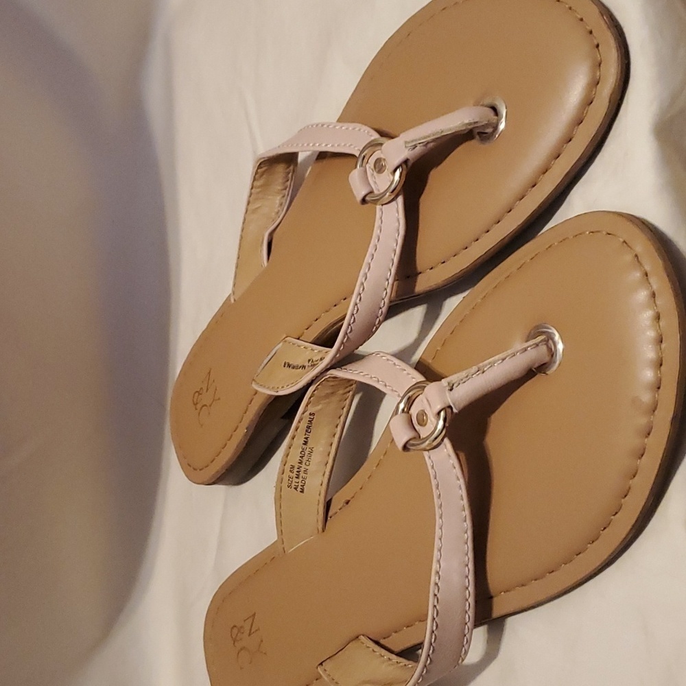 NY&C Pink Sandals SZ 8